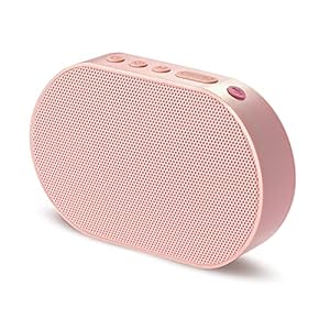 Luidspreker Draagbare Bluetooth-luidspreker Smart WIFI-luidspreker 10W Luidspreker Stereo-geluid 15u Speel Handsfree Micle Outdoor Column (Color : Pink)