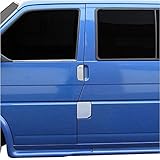 geeignet für VW T4 (95-02) Akhan KS1141 - Chrom Edelstahl Fensterleisten, Fensterrahmen, Zierleiste, Chromleiste, Styling