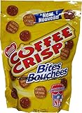 Nestle Coffee Crisp Bites - 4 x 210 gram bags. Chocolate covered bite-size cookie wafers with a subtle coffee flavor. Imported from Canada.