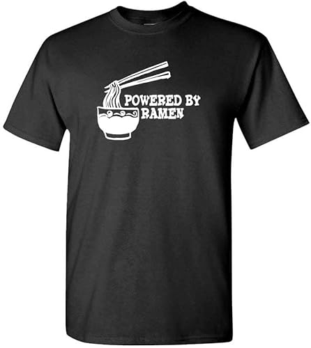 Powered by Ramen - Food Japanese Anime College - Camiseta Tri-Blend