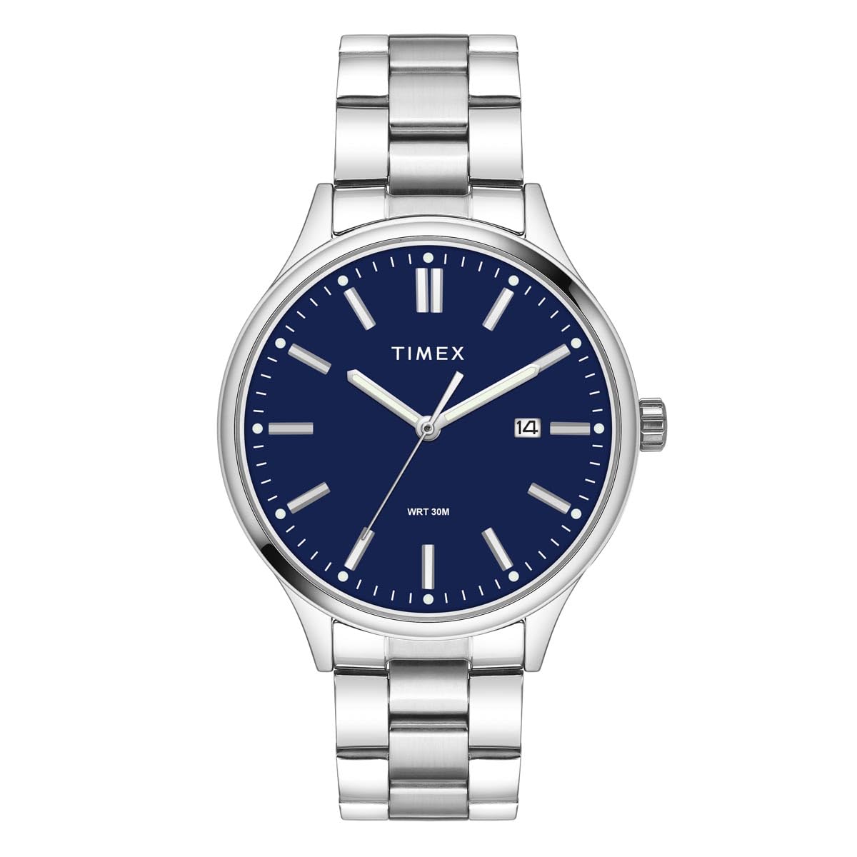 TIMEX Men Dark Blue Round Dial Analog Watch - TWEG18429 (B0D95VYY1B) Amazon Price History, Amazon Price Tracker