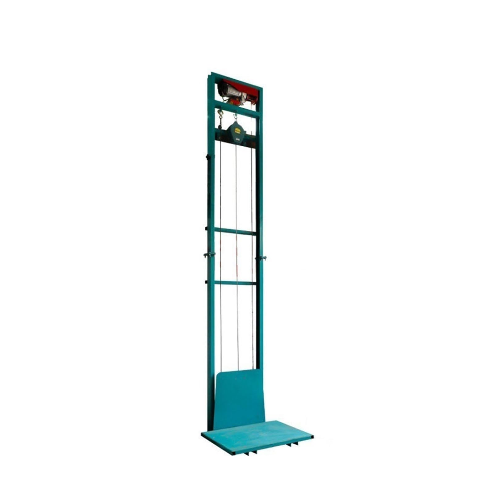 XUJUAN-0227 Electric Lift Platform Freight Elevator, Track Lift, Household Cargo Warehouse Loading and Unloading(XS)