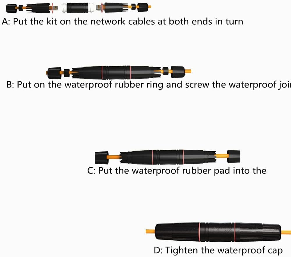 Waterproof Ethernet Connector - Scalebee RJ45 -6