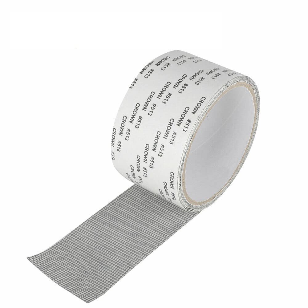 FYCAN 2M/Roll Window Insect Screen Repair Tape Self-adhesive Net Door Fix Patch Anti-Mosquito Mesh Broken Holes Repair Tool For Window
