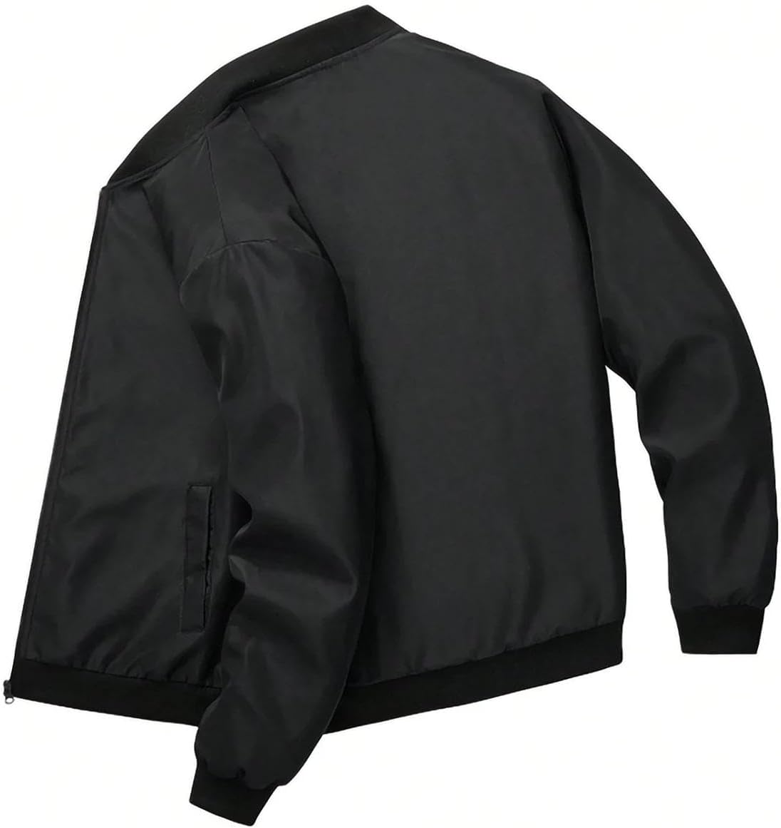 Men' Plain Light Jacket, Sports Jacket with, WearResistant, Comfortable - for Work Clothing to Work,
