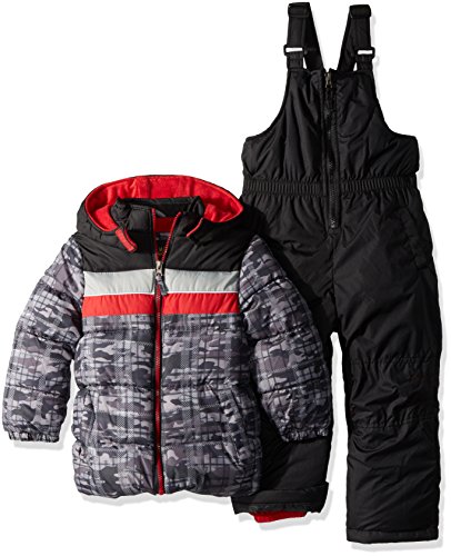iXtreme Toddler Boys' Better Snowsuits, Black, 3T