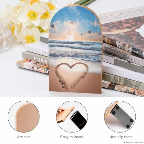 Sujetalibros de corazón románticos para regalar a lectores en cumpleaños 5