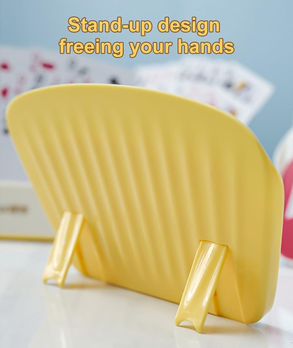 Jeux De Carte Enfant 4 Pièces Porte Carte Enfant, Plastique Support Carte à Jouer Enfant Triangle Porte Carte A Jouer Uno Enfant