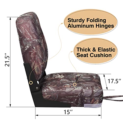Siège de bateau de pêche pliable Leader Accessories