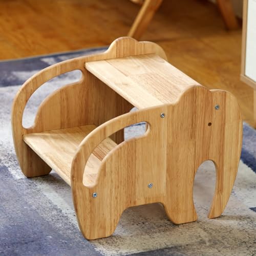 Dypinyise STOOL-002 Wooden Step Stool For Kids Bathroom,Toddler Step Stool cover