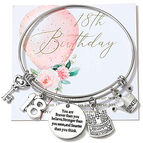 Image of Silver /14k Gold Plated Birthday Bracelet, Natural Healing Crystal Bracelet Gifts for Her Birthday for Daughter Granddaughter Friends Mom Grandma Sister