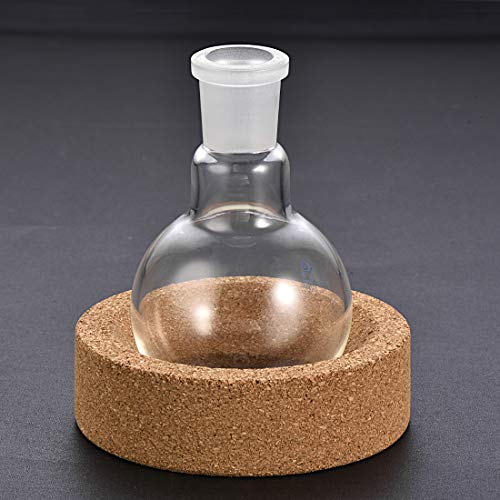 Uxcell Lab Flask Support Cork Stand 80Mm Diameter Round Bottom Holder For 50Ml-250Ml Flasks 3Pcs #TOP3