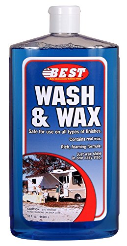 B.E.S.T. 60032 Wash & Wax - 32 oz (4 unidades)