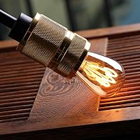 6er-Pack E27 Vintage Led Glühbirne 2W Kerze Filament Ersatzt 20W 150lm – Ansicht 6