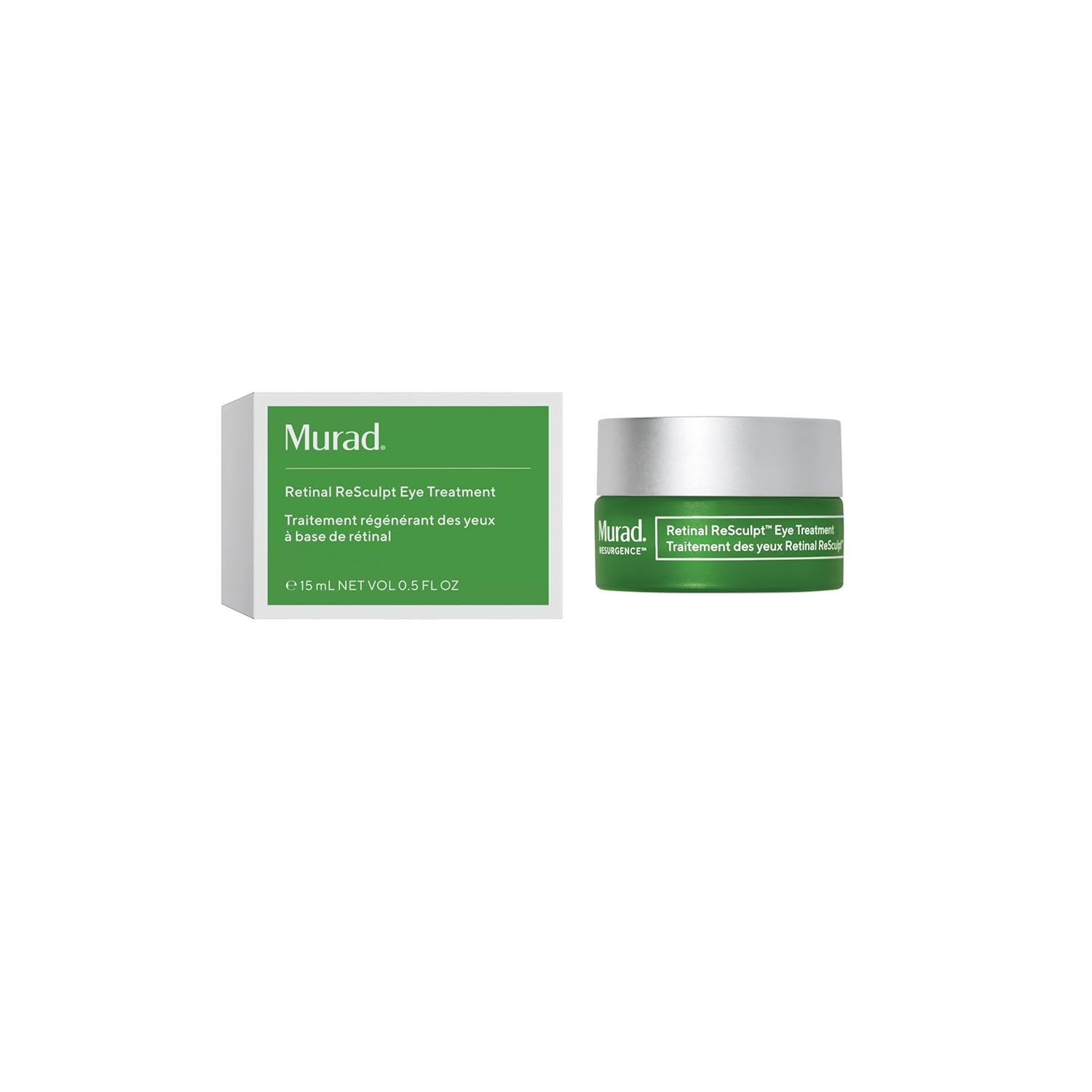 Murad Retinal ReSculpt Eye Lift Treatment – Age-Defying Eye Cream with Encapsulated Retinal, Gentian Root, & Oat-Firming Film for Youthful Eyes – Tightens Droopy Lids & Under-Eye Bags – 0.5 Fl Oz