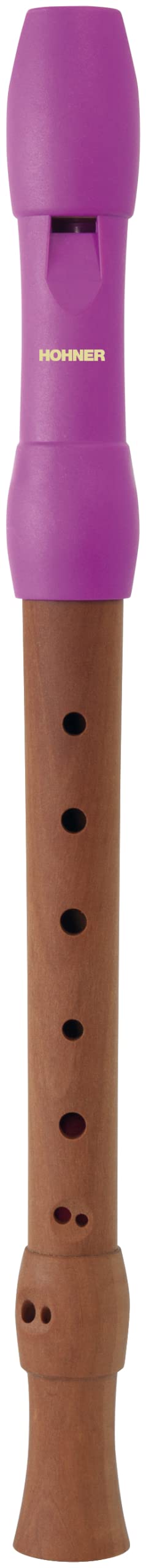 HOHNER Alegra Line - Flauta dulce (3 piezas), color rosa