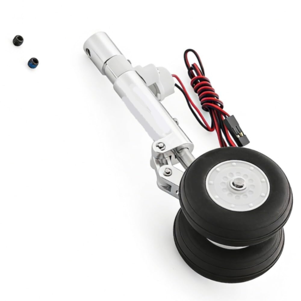 Puntone del carrello di atterraggio con ruota adatta for aereo a reazione Twin PJ50 RC da 70 mm(Nose)