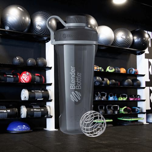 BlenderBottle Radian Botella, Negro, 940 ml