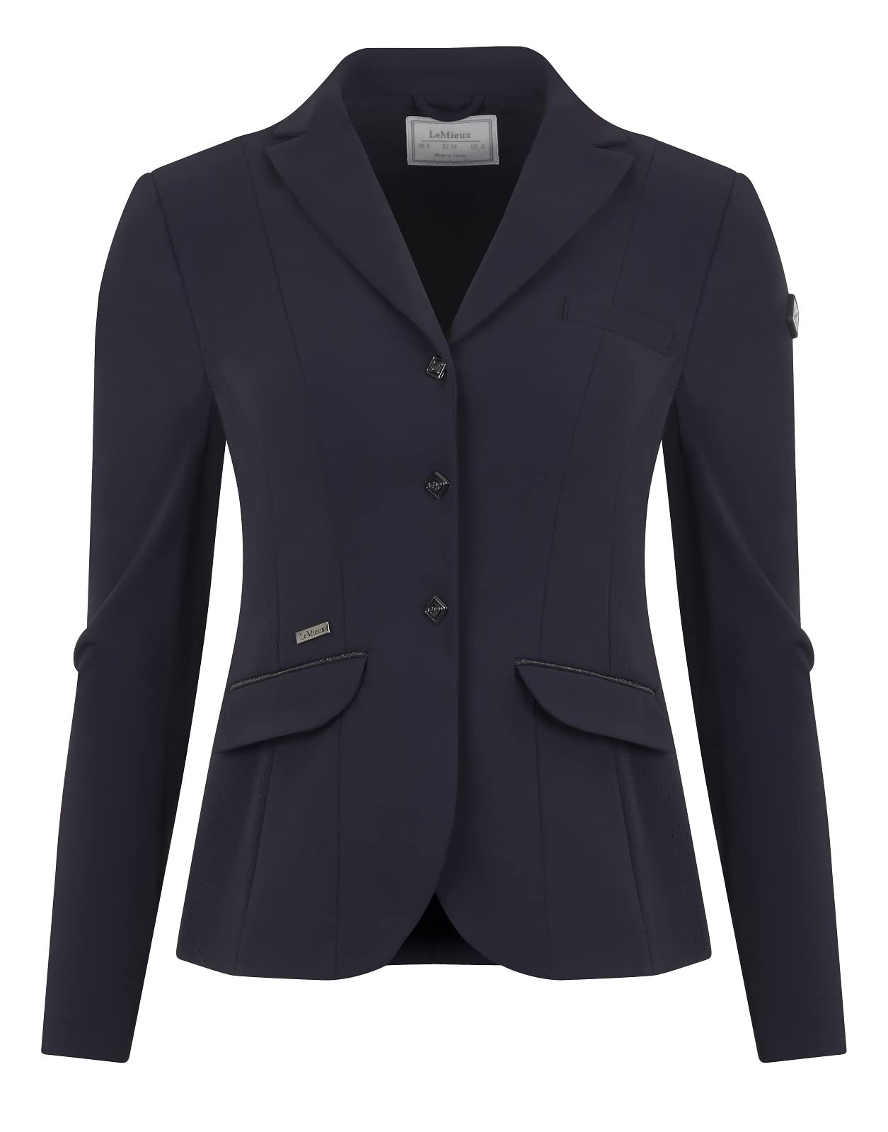LeMieux Dynamique Womens Show Jacket - Navy Blue 12