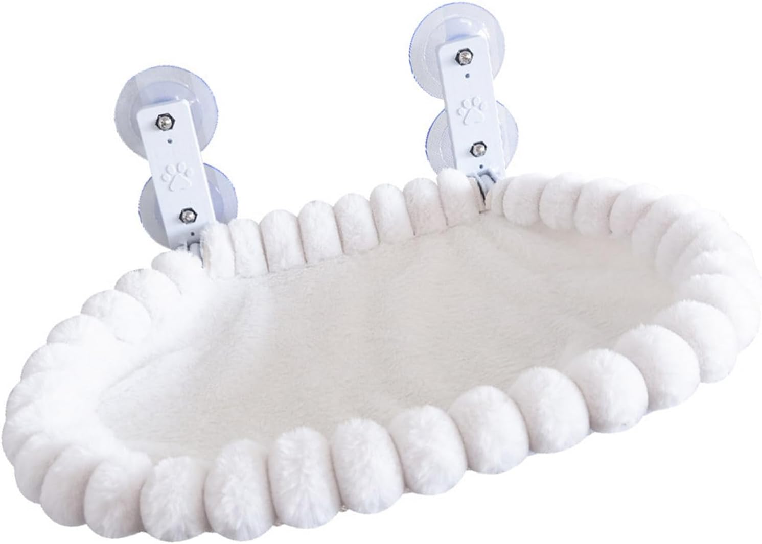 Space Saving Hanging Pet Hammock Removable Washable Cover Warm Plush Bed Sturdy for Cats Washable Small Space