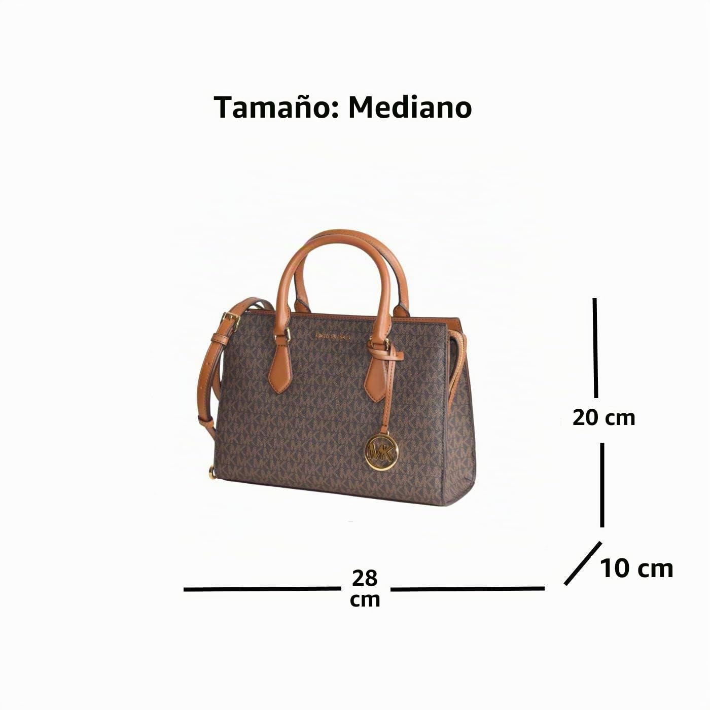 Michael Kors Bolso de mano para mujer Sheila mediano