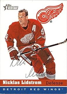 2000-01 Topps Heritage #61 Nicklas Lidstrom
