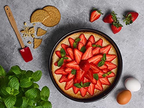 Tala Performance, 23 cm Springform Round Cake Tin, Professional Gauge Carbon Steel with Eclipse Non-Stick Coating, Loose Base, Easy Release Cake Pan; Ideal for cakes, pies and cheesecakes