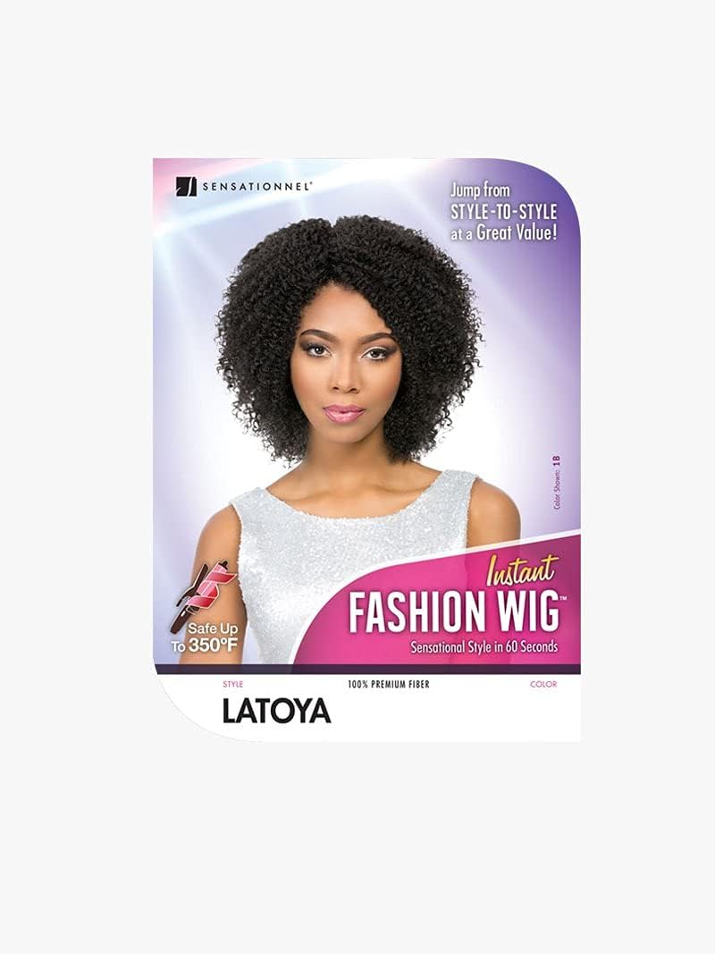 Sensationnel Instant Fashion Wig Curly Style Synthetic Hair - LATOYA (SM4/33/27)