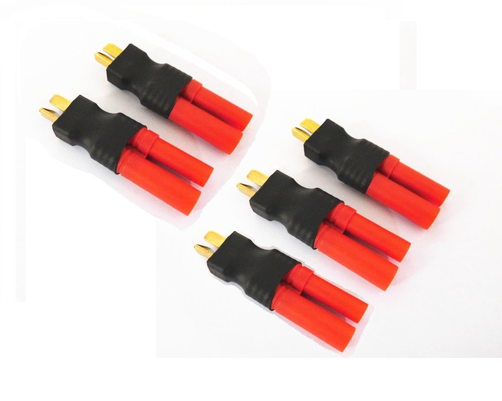 OliYin – Lot De 2 Câbles De Charge TRX Vers Banane 4,0 Mm – 14 AWG – 30 Cm – Silicone Souple – Pour Batteries RC