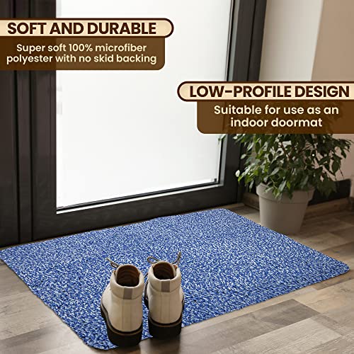 Image of Door Mats Indoor 20 inch x 30 inch, Front Entry Door Mat, Super Absorbent Microfiber Entryway Rug, Non-Slip Waterproof Rugs for Entryway, Floor Mats, Mats for Dogs, Machine Washable Rug,
