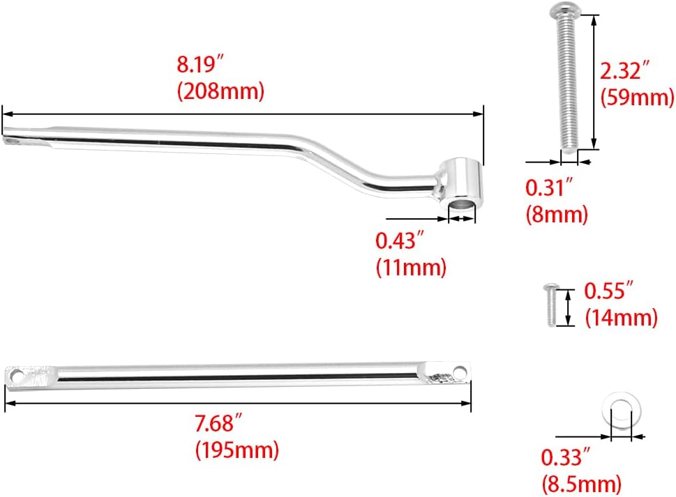 Motorcycle Parts Saddlebag Support Guard Bars Mount Bracket For Kawasaki Vulcan VN 400 800 900 400 500 1500 1600 1700 S650 EN650