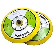 2-Pack 2 Inch Sanding Sticky Backing Plate Disc Pad,5/16"-24 Threaded Stud,for Nylon Mesh Cushioned Hook and Loop Sander Polisher Grinder Rotary Tool 2 Inch, 5/16-24 Thread