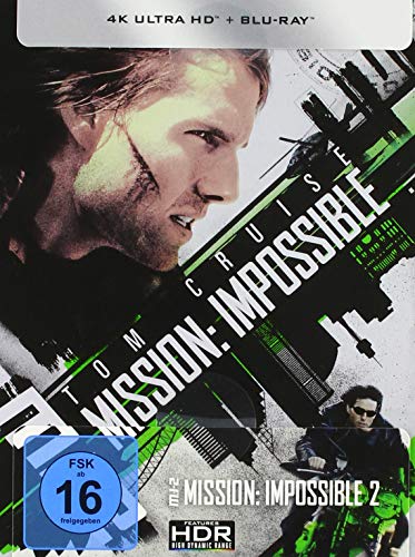 M:I-2 - Mission: Impossible 2 (4K Ultra-HD) (+ Blu-ray) limitiertes Steelbook (exklusiv bei Amazon.de)