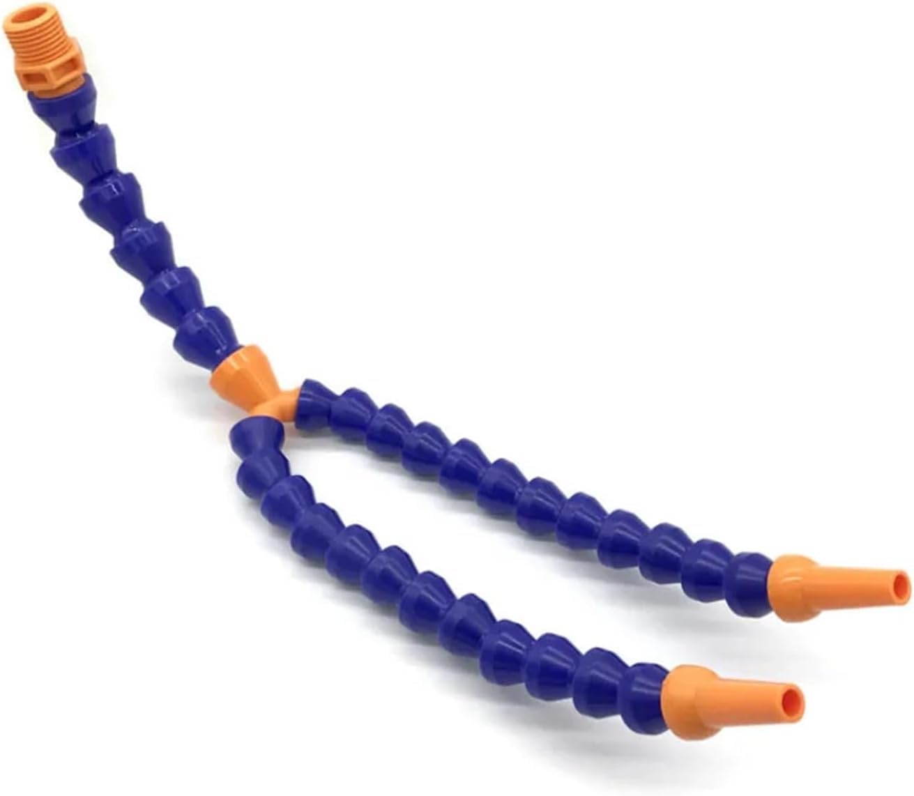 Tubo di raffreddamento flessibile in plastica, tubo di raffreddamento per acqua e olio, 1 pezzo piatto rotondo ugello tornio metallo 1/4 3/8 1/2 tubo regolabile a forma di Y con interruttore per