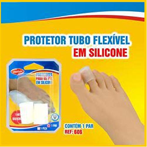 Kit 3 pares - Protetor Tubular - Dedeira - Silicone