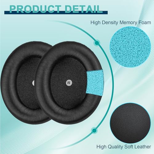 Repuestos Almohadillas para Auriculares HyperX Cloud Orbit S, Almohadillas de Cojín para Tapas de Auriculares para Reparación - Rosa miniatura 4