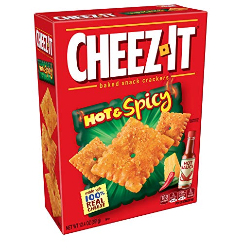 Cheez-It Hot and Spicy Crackers, 12.4 Ounce