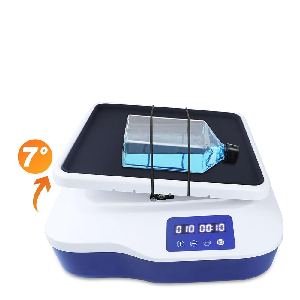 Sprzęt laboratoryjny i materiały eksploatacyjne do laboratorium SK-R1807-S LED cyfrowy oscylator kołyskowy oscylator mieszający regulowana prędkość 10-80 obr./min oscylator kołowy