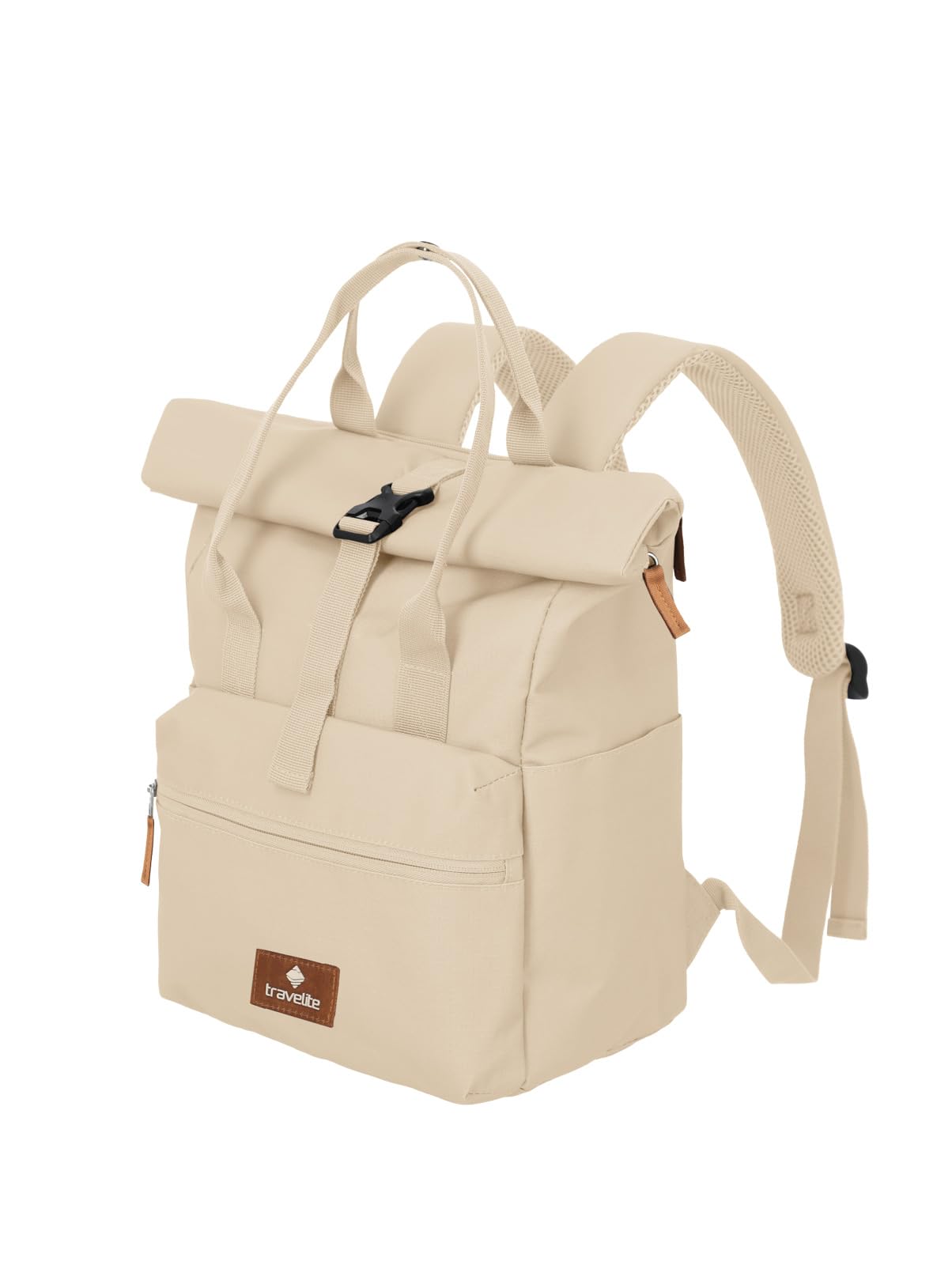 Travelite Unisex Blanc Backpack Basics Roll-Up