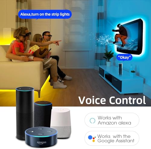GIDEALED Tira LED RGBW 10 metros con control WiFi miniatura 3