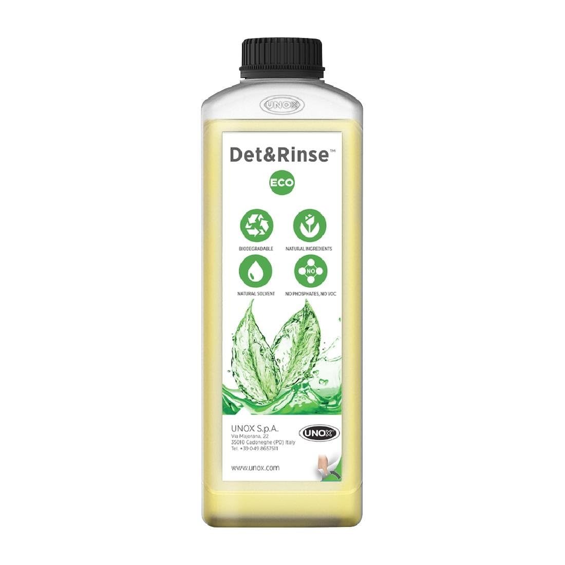 UNOX DET&Rinse - Detergente ecológico para hornos (10 x 1 L)