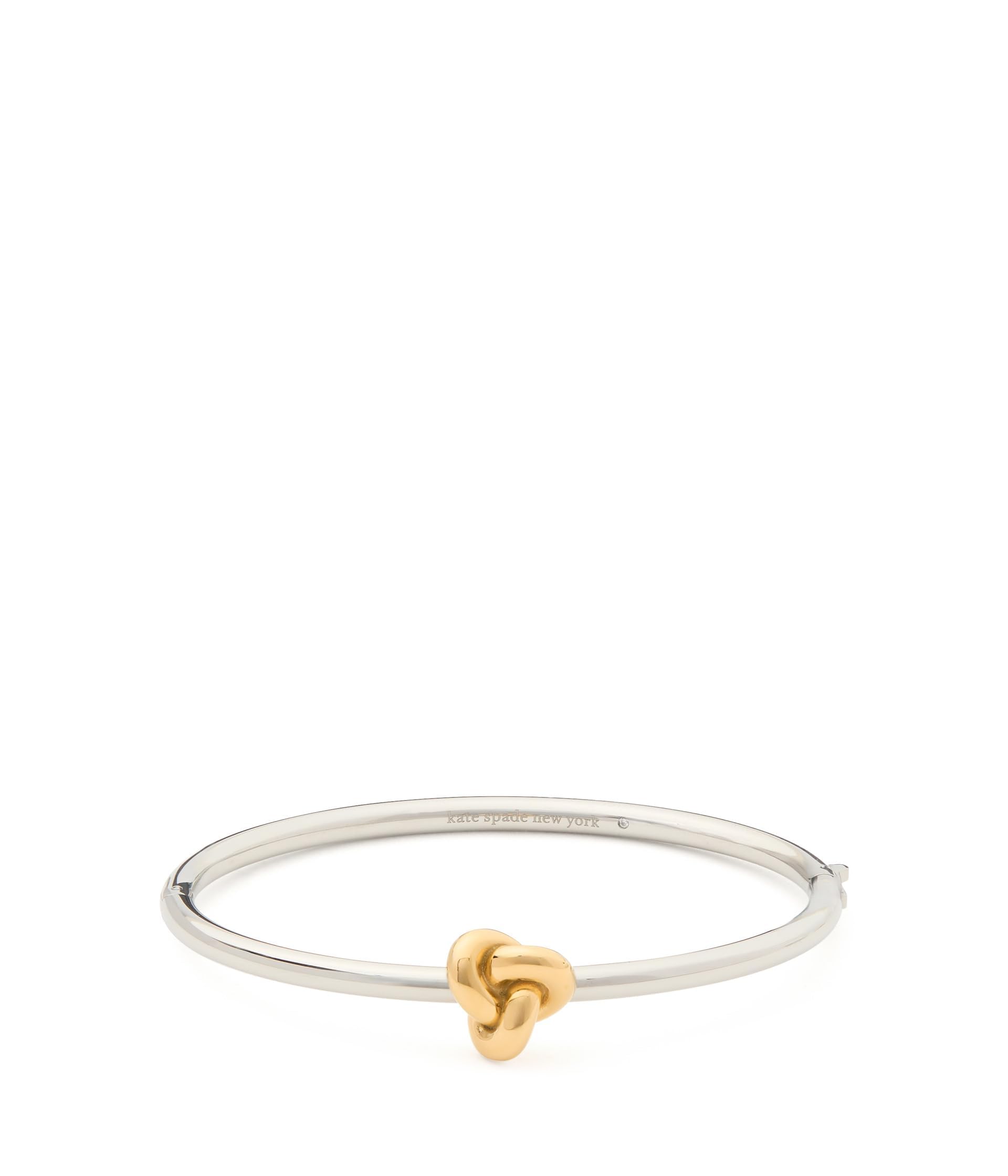 Kate Spade New York Double Knot Hinged Bangle