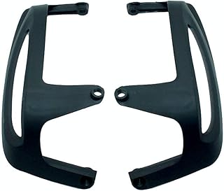 Motorrad Motorzylinderschutzkopf Protector Seitenabdeckung ABS-Kunststoff/Fit für BMW R1200GS R1200R R1200RT R1200S Schwar...