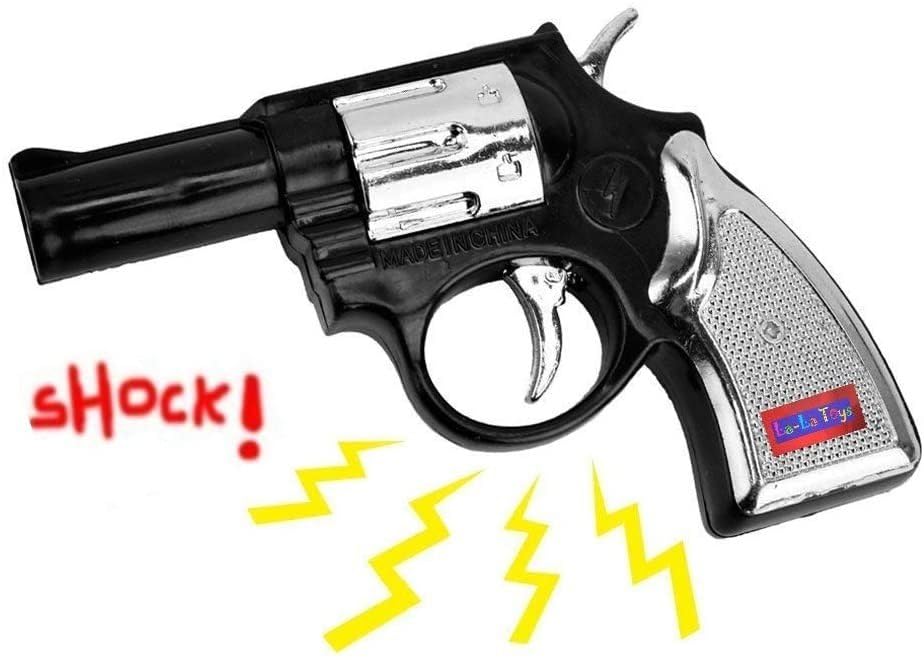 Image of SHAKTISM Electric Shocking Prank Toy - Funny Shock Gag for April Fool, Magic Trick Joke Toy, Novelty Gift for Friends, Party Trick Toy for Kids & Adults (Shocking Gun)