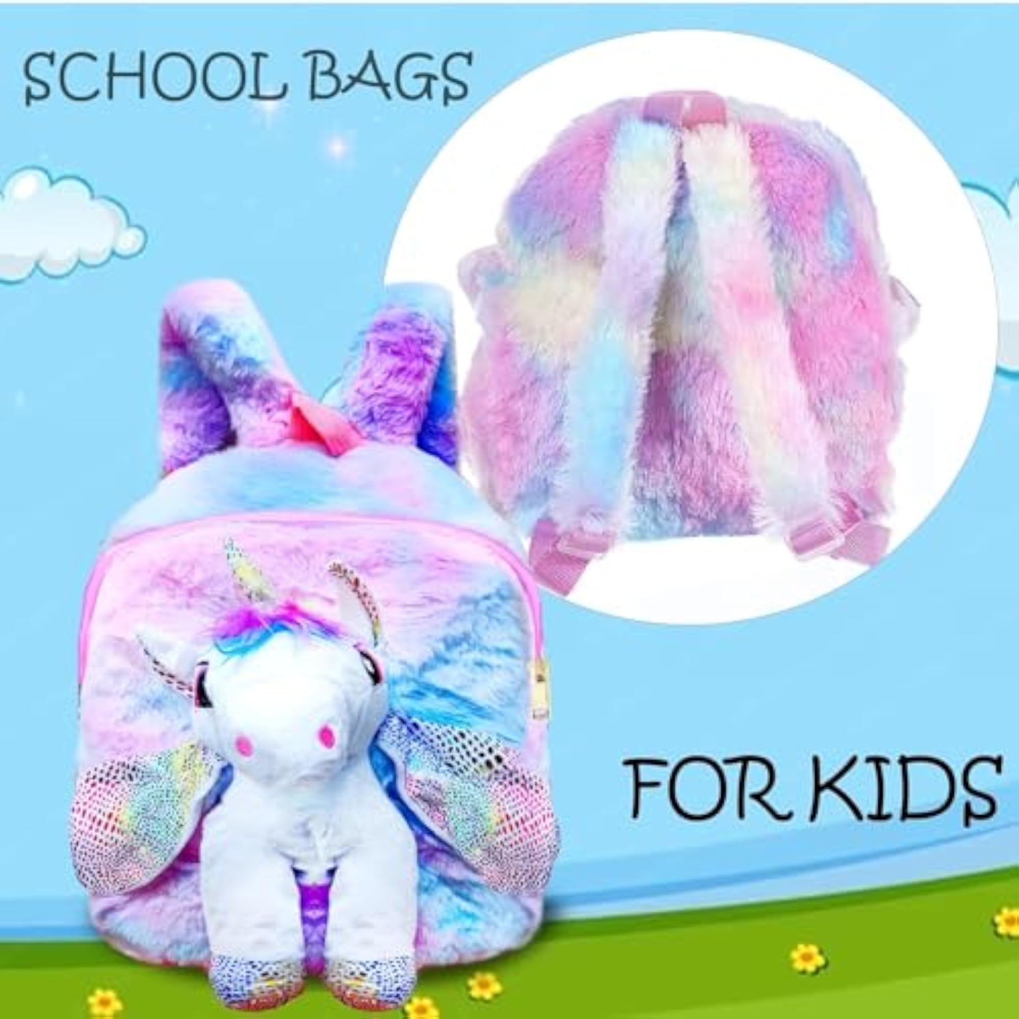 Unicorn Soft Bag for Kids, Fun & Functional