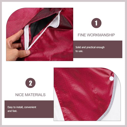 Funda para panel de scooter grande para proteger el cuadro en la calle 4