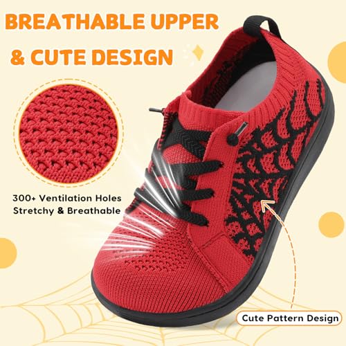 Image of JOINFREE Toddler Shoes Girls Boys Wide Barefoot Shoes Minimalist Walking Sneakers Zero Drop Slip on Tennis Shoe Breathable Naturally Flexible