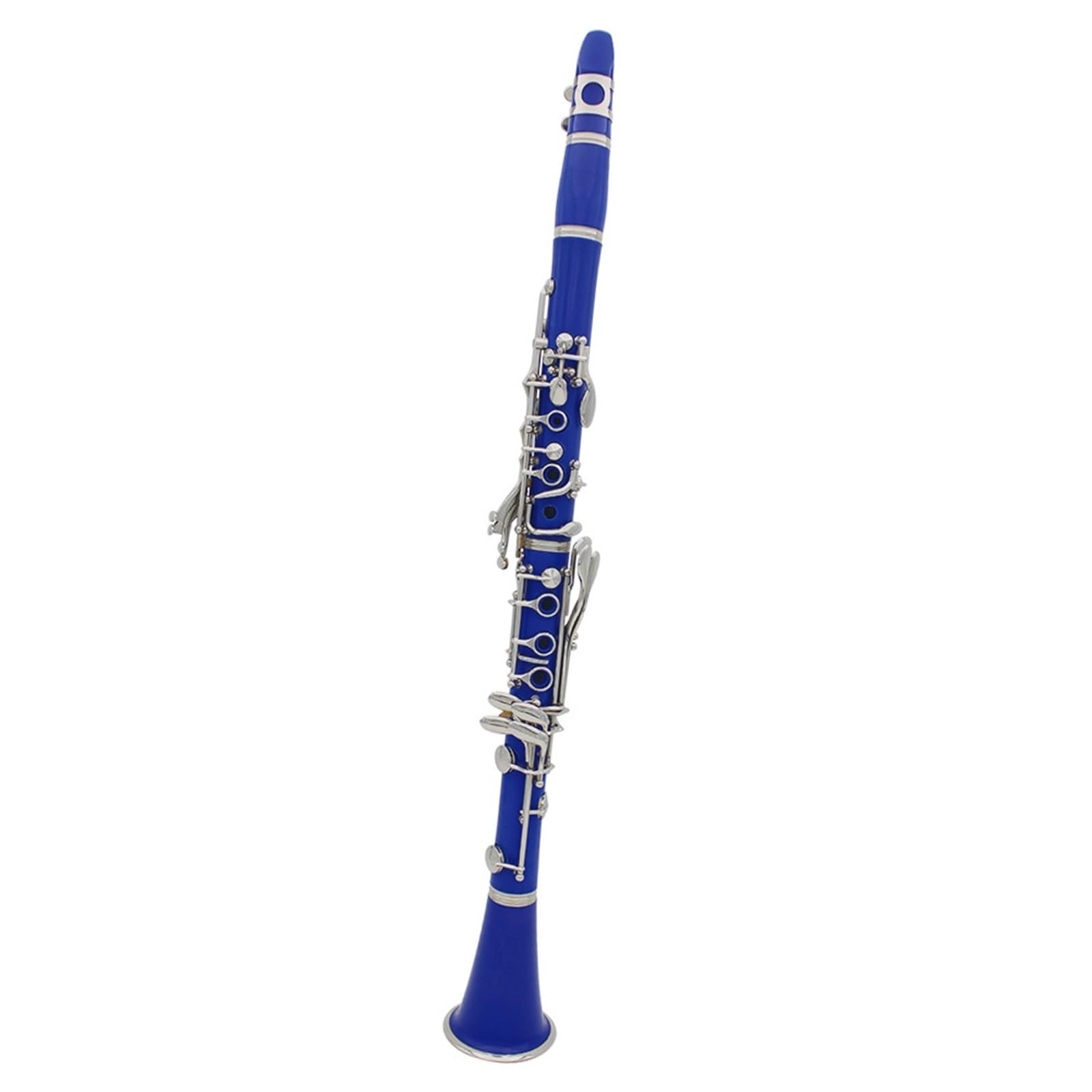Büfett Klarinette B Flat 17-Tasten ABS-Harzrohrkörper Anfänger- Und Erwachsenen-Testinstrumentenset(D)