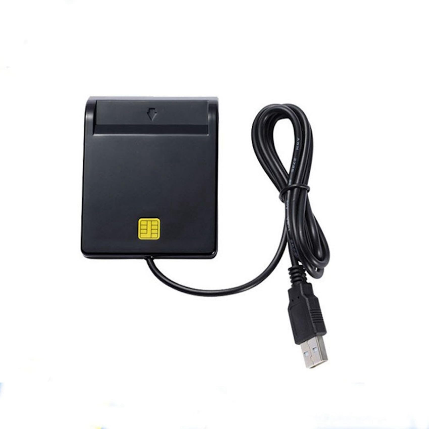10X Lector de Tarjetas Inteligentes USB para Tarjetas Bancarias IC/ID Lector de Tarjetas EMV 7 8 10 para Linux OS USB- ISO 7816