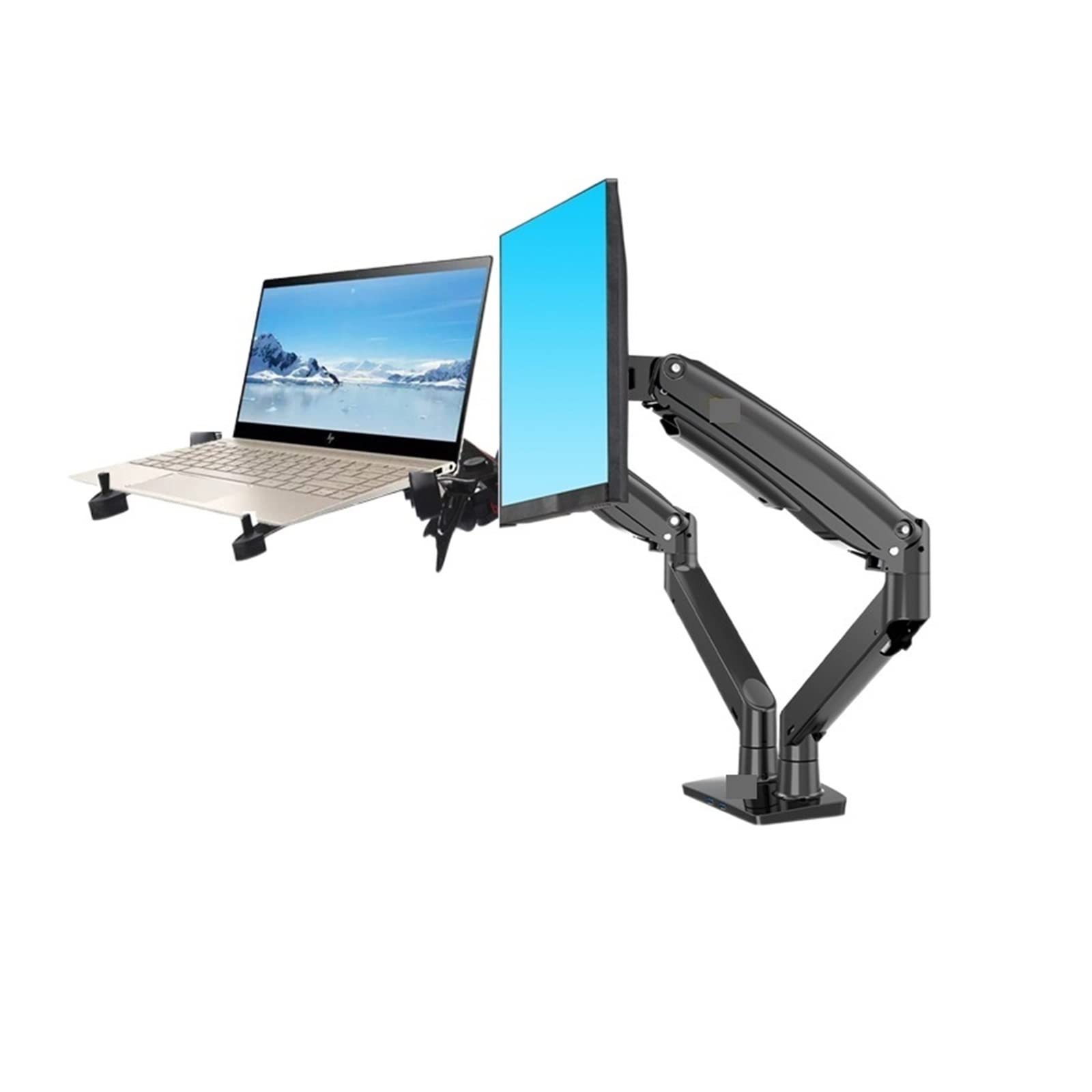 Support d'écran d'ordinateur F195A-DA pour soulager les douleurs de dos au bureau